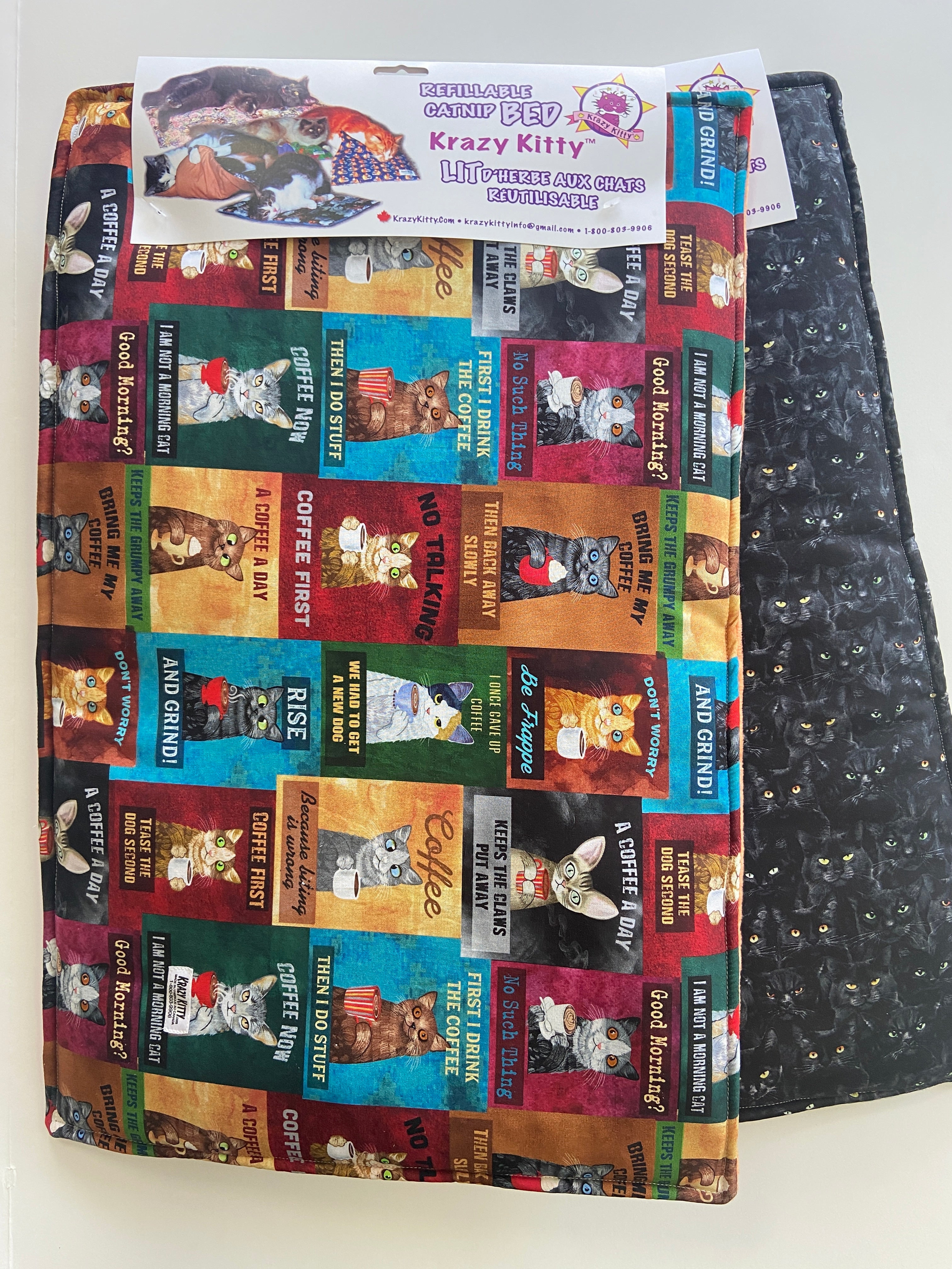 Refillable Catnip Beds (approx 24" x 15.5") Price for each bed