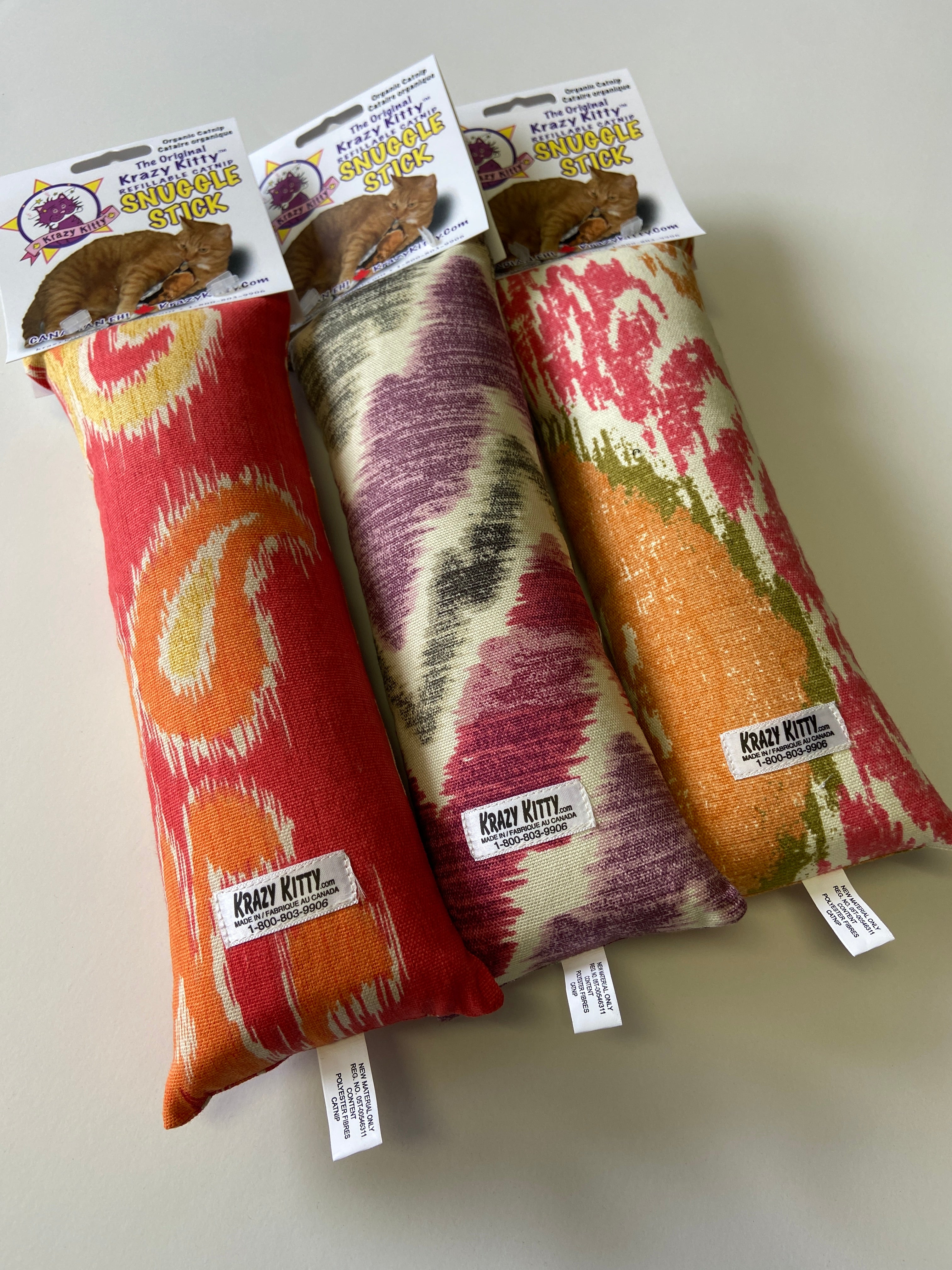 Refillable Snuggle Sticks (approx 4”x 11”) Price for each stick