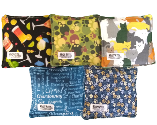 Krinkle Pillows (approx 4.5" x 4.5") Price for each